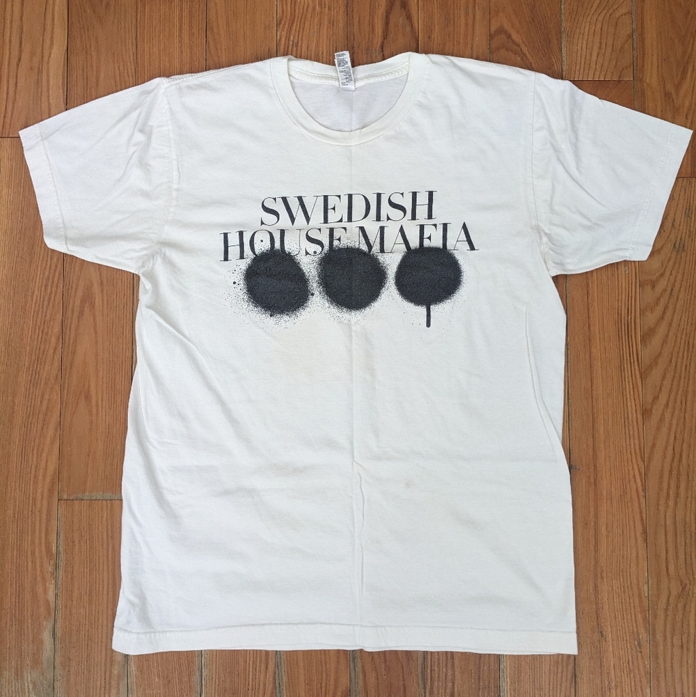 Swedish House Mafia 3 Dots T-Shirt White M
